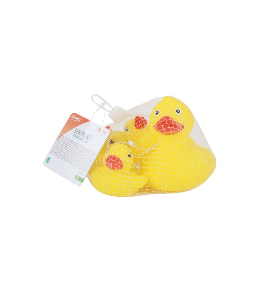 Vonios žaislai Akuku Ducks A0162, 4vnt.