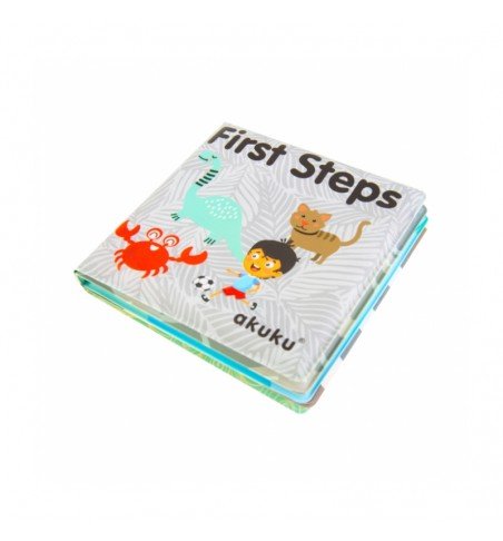 Lavinamoji, minkšta knygelė Akuku First Steps A0477