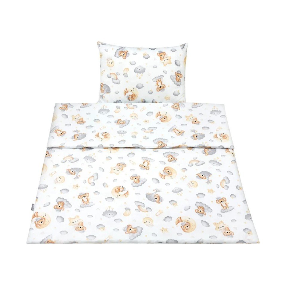 Pagalvės ir anklodės komplektas Bear Star, 100x135cm