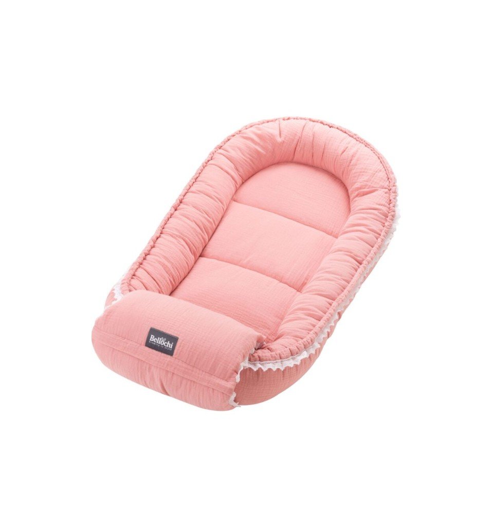 Kūdikio lizdelio rinkinys Muslin Pink