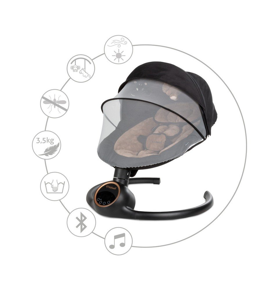Gultukas-sūpynės Kidwell Reve Black/Gold