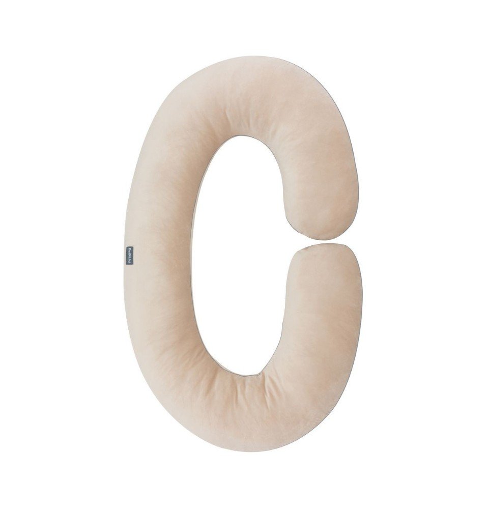 Nėščiosios - maitinimo pagalvė C-formos, Beige