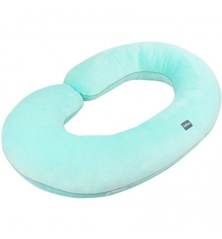 Nėščiosios - maitinimo pagalvė C-formos, Mint