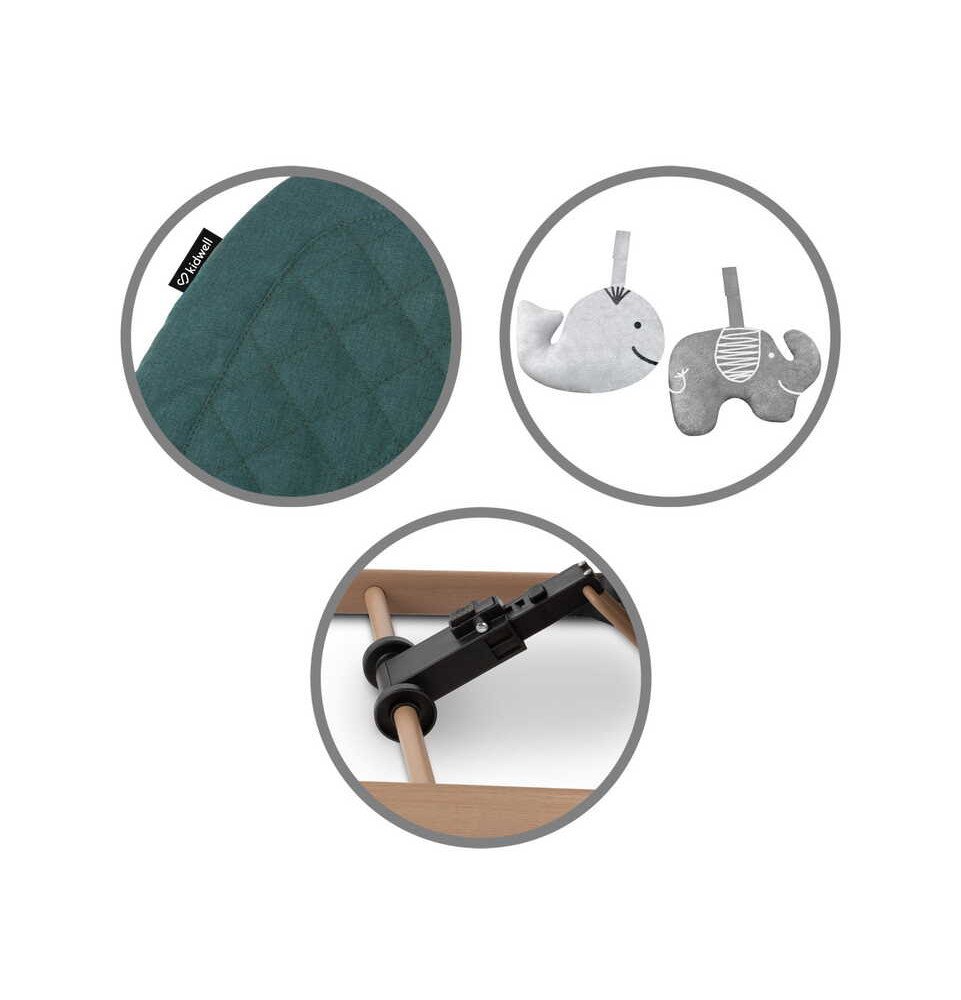 Gultukas Kidwell Laro Green/Wooden