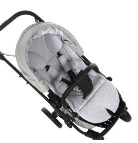 Universalus vežimėlis Junama Space Eco 2in1, Grey