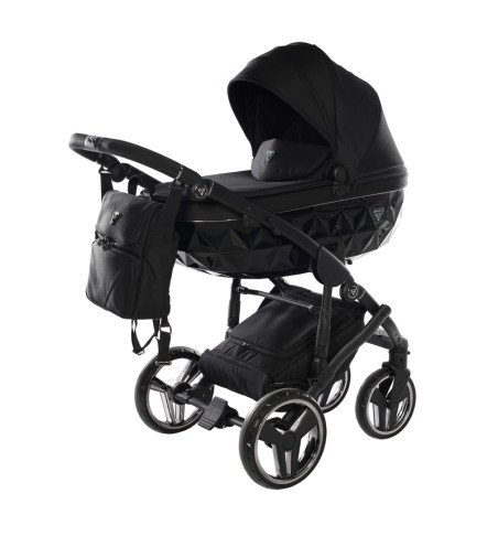 Universalus vežimėlis Junama Basic 3in1, Black