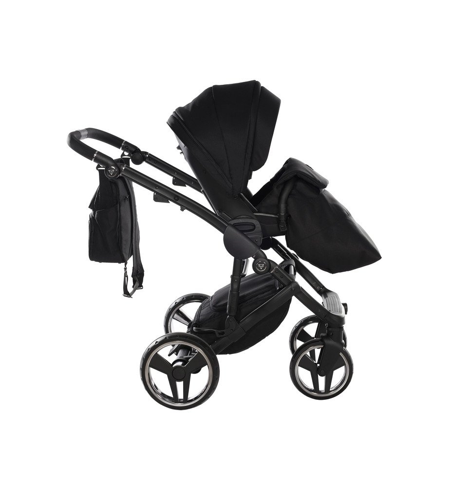 Universalus vežimėlis Junama Basic 3in1, Black