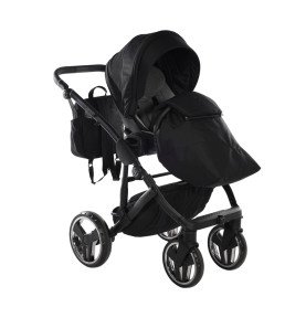 Universalus vežimėlis Junama Basic 3in1, Black