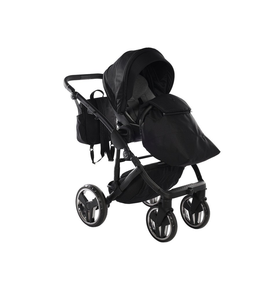Universalus vežimėlis Junama Basic 3in1, Black