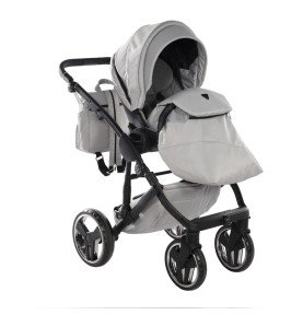 Universalus vežimėlis Junama Basic 3in1, Light Grey