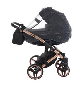 Universalus vežimėlis Junama Diamond S V3 3in1, Black-Coper