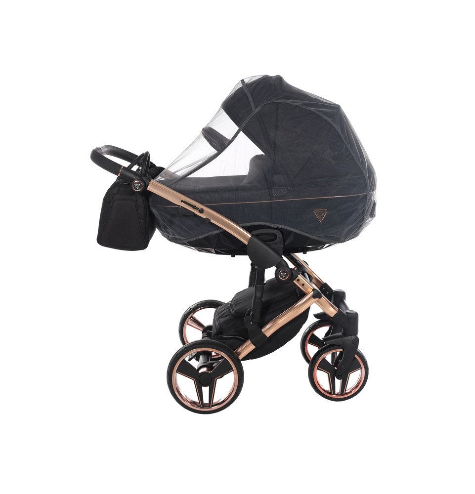 Universalus vežimėlis Junama Diamond S V3 3in1, Black-Coper