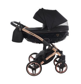 Universalus vežimėlis Junama Diamond S V3 3in1, Black-Coper