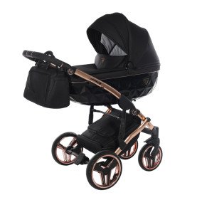 Universalus vežimėlis Junama Diamond S V3 3in1, Black-Coper