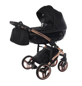 Universalus vežimėlis Junama Diamond S V3 3in1, Black-Coper