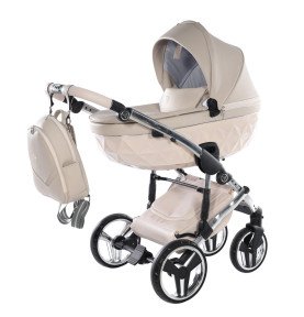 Universalus vežimėlis Junama Fluo V3 3in1, Beige