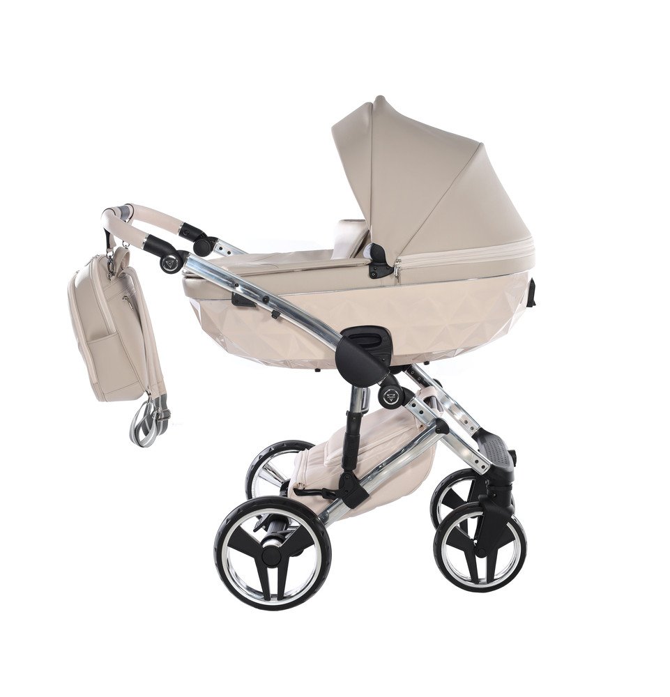 Universalus vežimėlis Junama Fluo V3 3in1, Beige