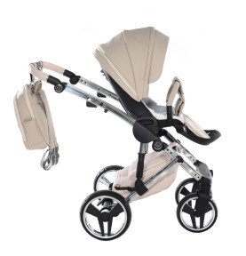 Universalus vežimėlis Junama Fluo V3 3in1, Beige