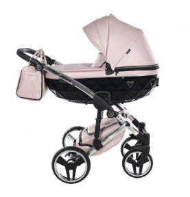 Universalus vežimėlis Junama Fluo V3 2in1, Pink
