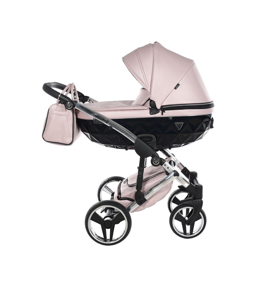 Universalus vežimėlis Junama Fluo V3 2in1, Pink