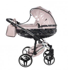 Universalus vežimėlis Junama Fluo V3 2in1, Pink