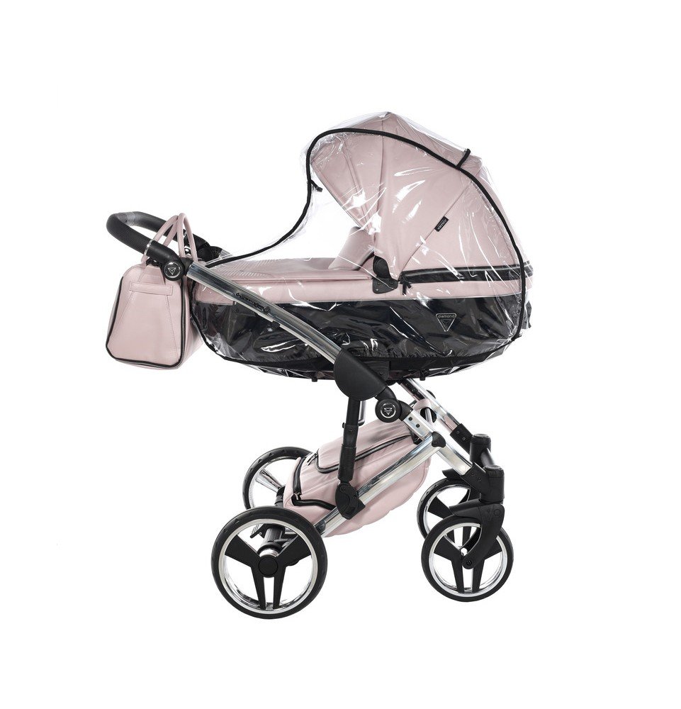 Universalus vežimėlis Junama Fluo V3 2in1, Pink