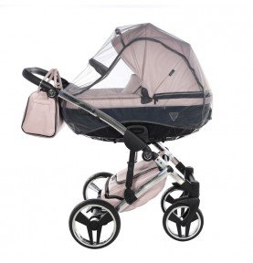 Universalus vežimėlis Junama Fluo V3 2in1, Pink