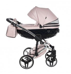 Universalus vežimėlis Junama Fluo V3 2in1, Pink