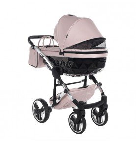 Universalus vežimėlis Junama Fluo V3 2in1, Pink