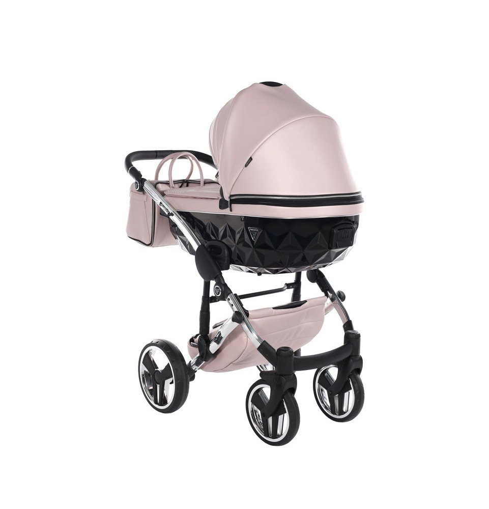 Universalus vežimėlis Junama Fluo V3 2in1, Pink
