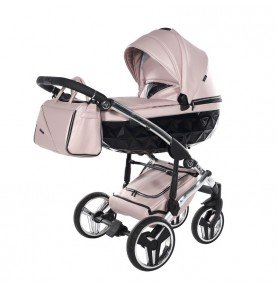 Universalus vežimėlis Junama Fluo V3 2in1, Pink