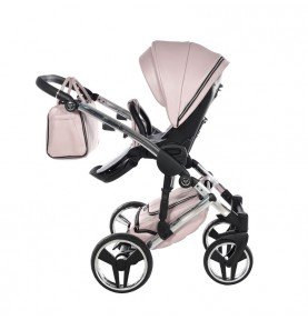 Universalus vežimėlis Junama Fluo V3 2in1, Pink