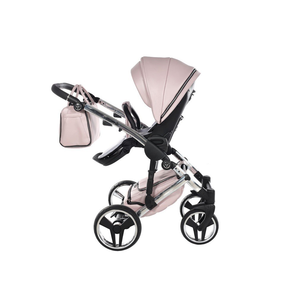 Universalus vežimėlis Junama Fluo V3 2in1, Pink
