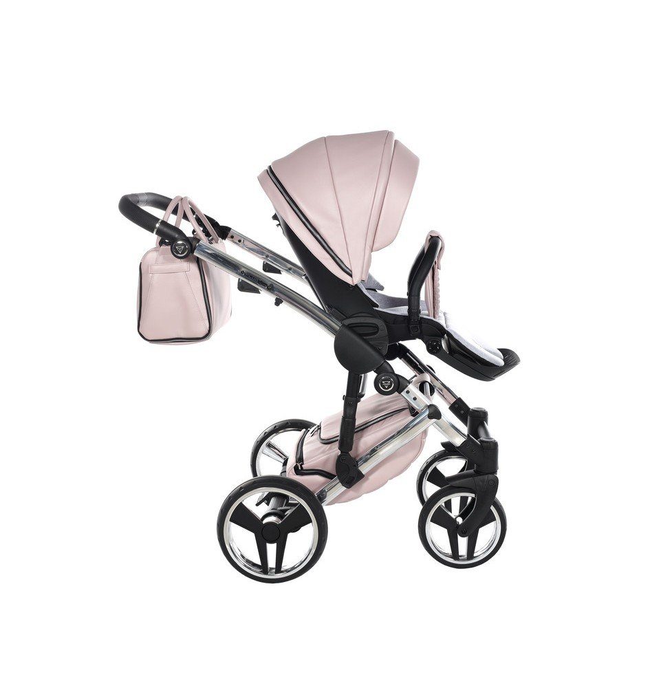 Universalus vežimėlis Junama Fluo V3 2in1, Pink