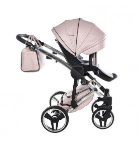Universalus vežimėlis Junama Fluo V3 2in1, Pink