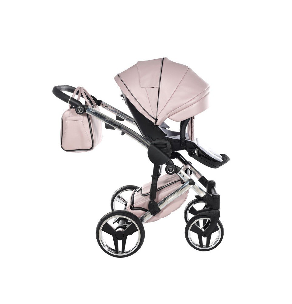 Universalus vežimėlis Junama Fluo V3 2in1, Pink