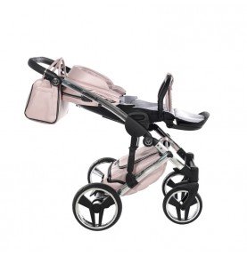 Universalus vežimėlis Junama Fluo V3 2in1, Pink