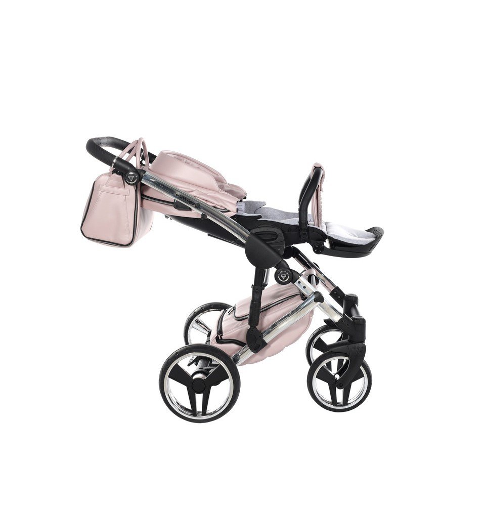 Universalus vežimėlis Junama Fluo V3 2in1, Pink