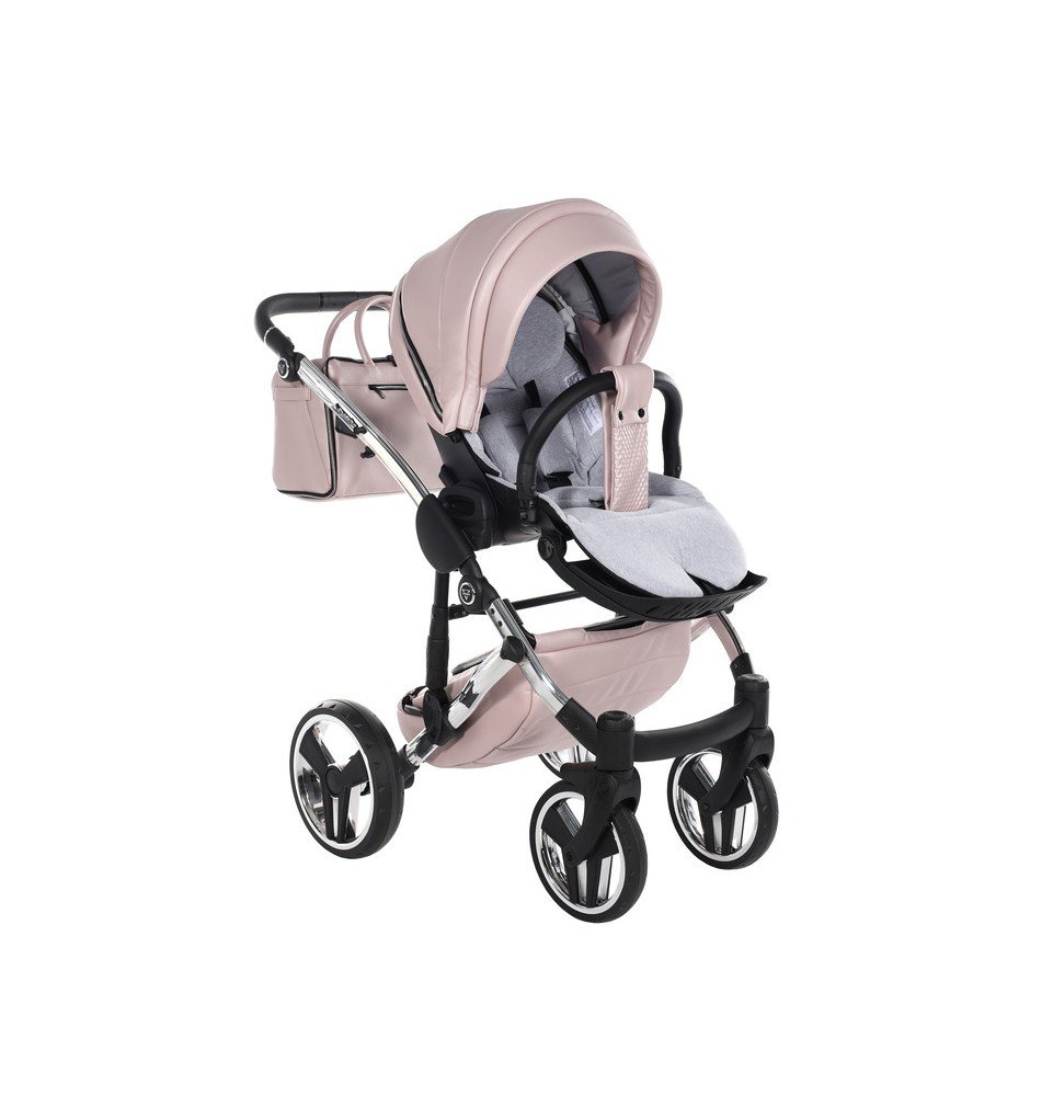 Universalus vežimėlis Junama Fluo V3 2in1, Pink