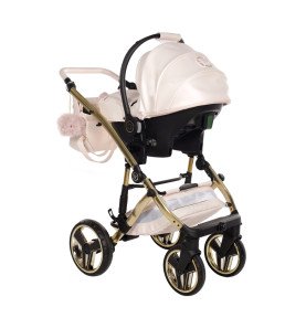 Universalus vežimėlis Junama Candy Premium 3in1, Pear