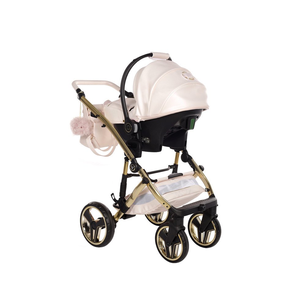 Universalus vežimėlis Junama Candy Premium 3in1, Pear