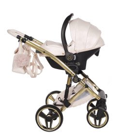 Universalus vežimėlis Junama Candy Premium 3in1, Pear