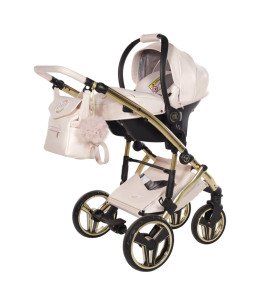 Universalus vežimėlis Junama Candy Premium 3in1, Pear