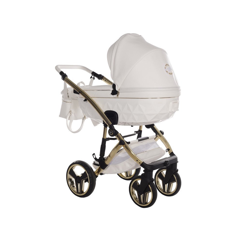 Universalus vežimėlis Junama Candy Premium 2in1, White