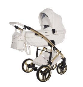 Universalus vežimėlis Junama Candy Premium 2in1, White