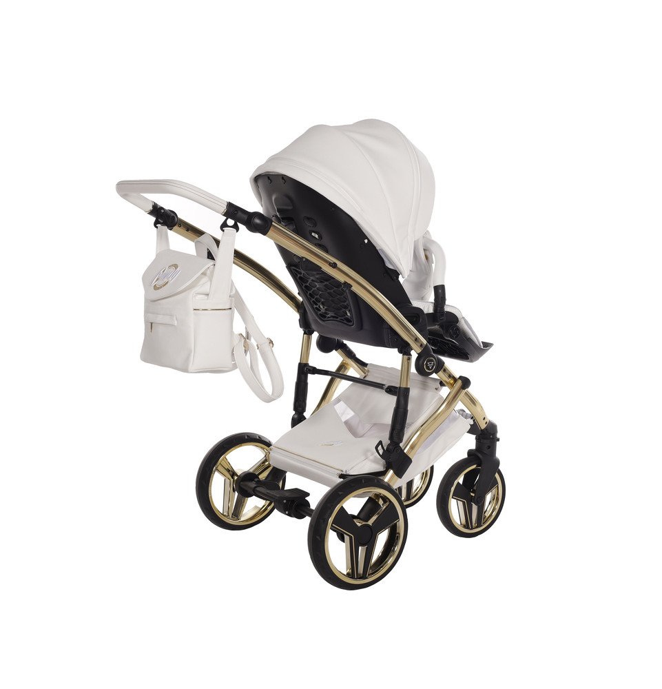 Universalus vežimėlis Junama Candy Premium 2in1, White
