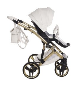 Universalus vežimėlis Junama Candy Premium 2in1, White