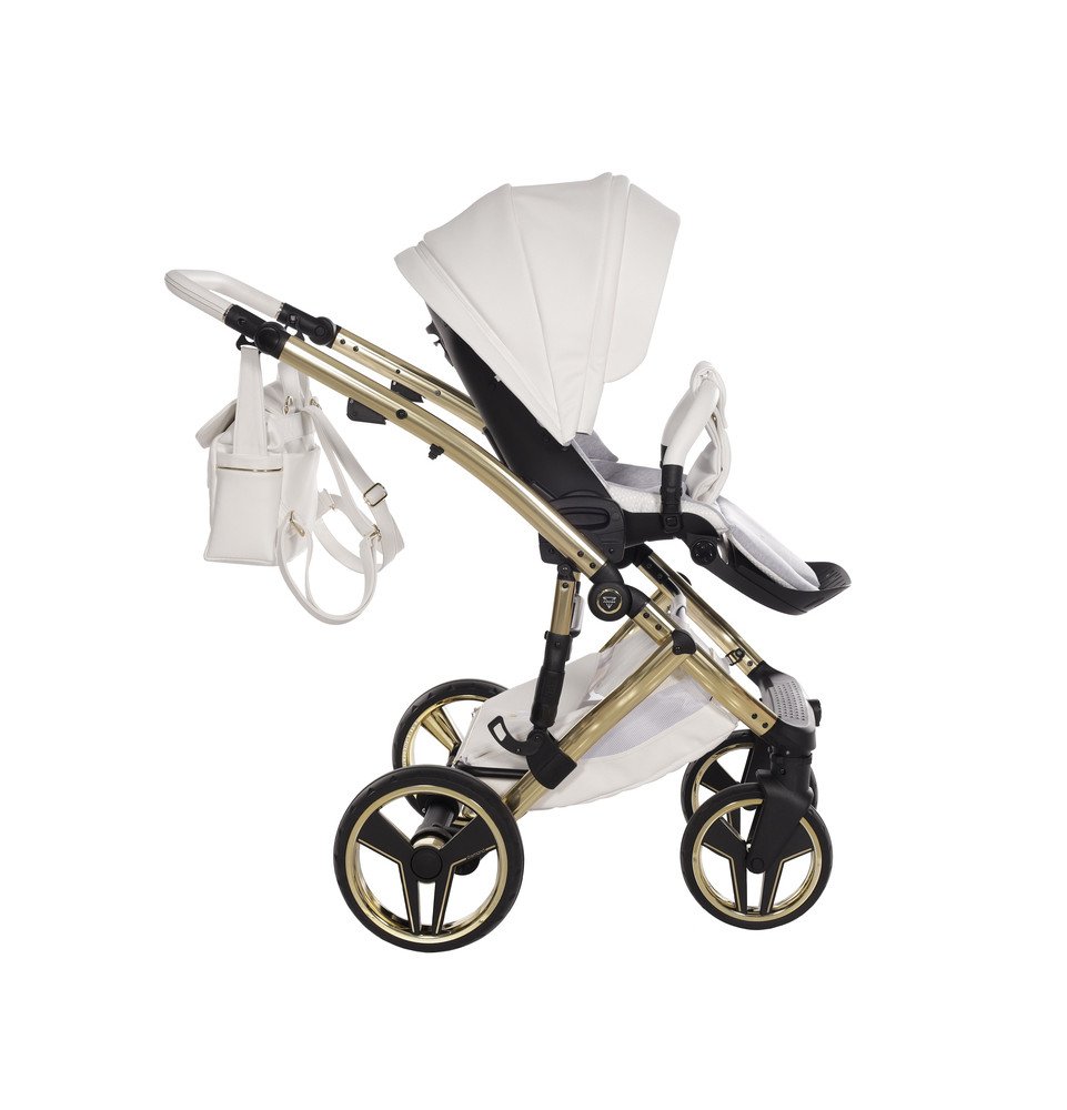 Universalus vežimėlis Junama Candy Premium 2in1, White