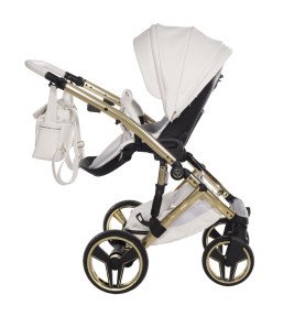 Universalus vežimėlis Junama Candy Premium 2in1, White