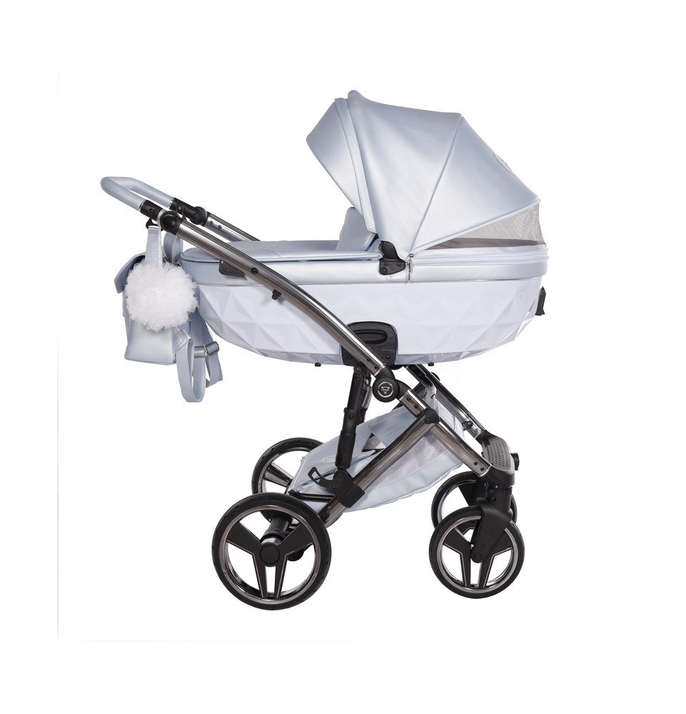 Universalus vežimėlis Junama Candy Premium 3in1, Blue